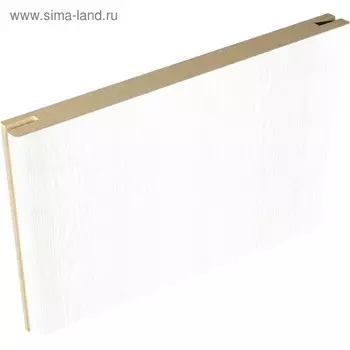 Добор телескоп экошпон Белое дерево, 100х10х2050