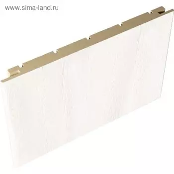 Добор телескоп экошпон Дуб белый, 8x100x2150