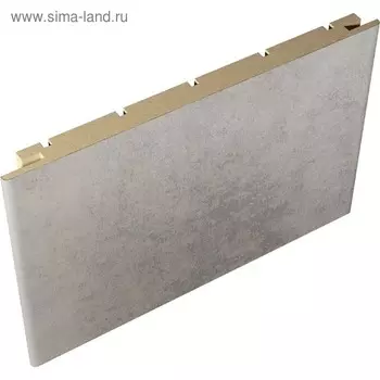 Добор телескоп экошпон Муар светло-серый, 8x100x2150