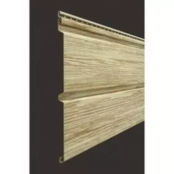 Сайдинг под дерево DCKE LUX D6S, 3600300 мм, брус, цвет рябина