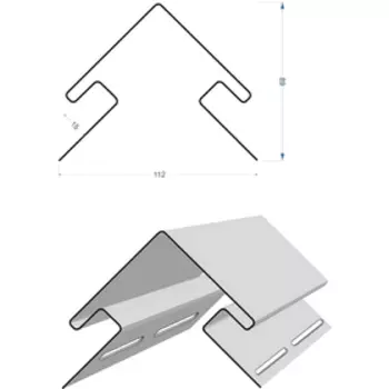 Dcke LUX Внешний угол (Кедр)