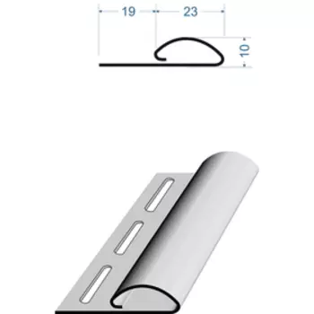 Финишный профиль для сайдинга DCKE PREMIUM, 3000 мм, цвет халва