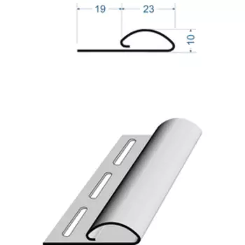 Dcke PREMIUM Финишный профиль (Слива)
