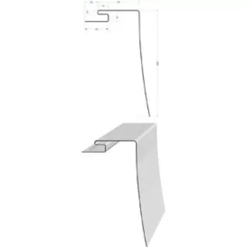 Döcke PREMIUM Околооконный профиль (Слива)