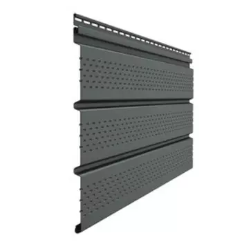 Софит перфорированный DCKE PREMIUM, 3053000 мм, цвет графит