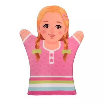 Домашний кукольный театр, кукла-перчатка «Дочка Наташа»