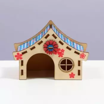 Домик для грызунов, 115.57.5 см, фанера