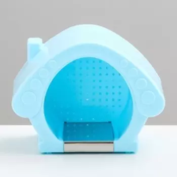 Домик для грызунов охлаждающий, 13.5910.5 см, голубой