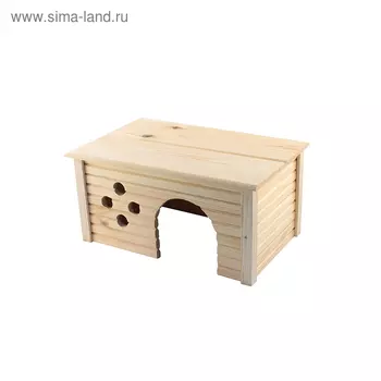Домик для кролика "Роджер", массив дерева, 21 х 40 х 18,5 см