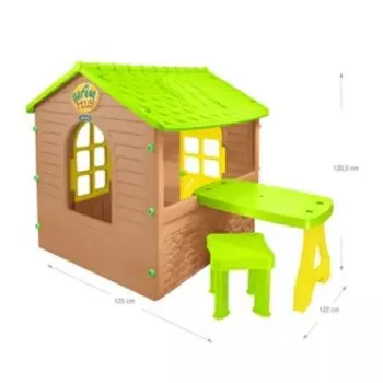 Домик со столом и стулом, 122 × 180 × 120,5 см