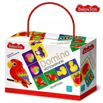 Домино детское Десятое Королевство Baby Toys, 28 шт