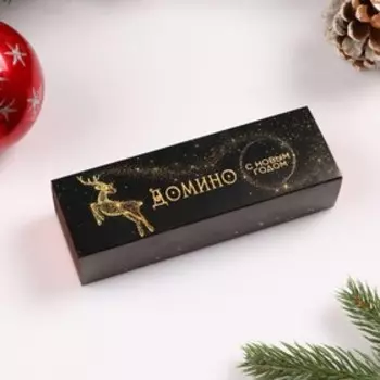 Домино "С Новым Годом. Классическое", 28 шт