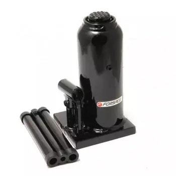 Домкрат бутылочный Forsage F-T91004, 10 т, с клапаном, 230-460 мм, ход штока 150 мм