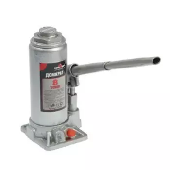 Домкрат гидравлический бутылочный "СЕРВИС КЛЮЧ" 75008, высота 230-456 мм, 8 т