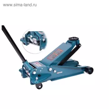 Домкрат гидравлический Forsage F-T84008, 4 т, 140-508 мм, 2 поршня, 3 уровня фиксации