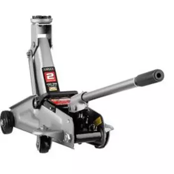 Домкрат подкатной MIRAX 43252-2-K, для легковых а/м, 130-315мм, 2т, в кейсе