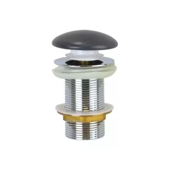 Донный клапан Bronze de Luxe 1003G, для раковины, керамика/латунь, матовый, серый