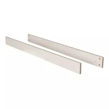 Дополнительные панели для фасадов кровати, белые