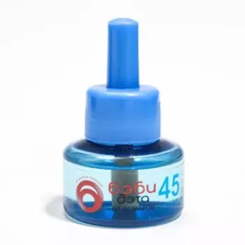 Дополнительный флакон-жидкость от комаров «ДЭТА БЭБИ», без запаха, 45 ночей, флакон, 30 мл