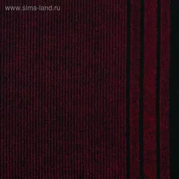 Дорожка грязезащитная REKORD 877, ширина 80 см, 25 п.м, Красный