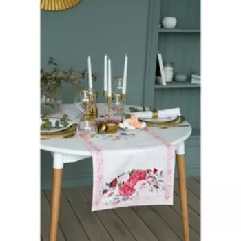 Дорожка Этель «Розы», 40146 см, 100% хлопок, саржа 190 г/м