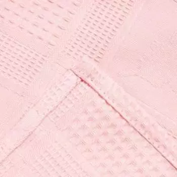 Дорожка на стол "Этель" Natural series 45х150см, цвет розовый, 100% хлопок