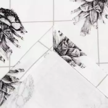 Дорожка на стол новогодняя Этель Merry Christmas 40146 см, 100% хлопок, саржа 190 г/м, белая