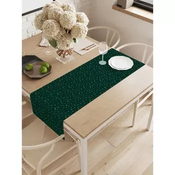 Дорожка на стол «Мелкий лес», оксфорд, размер 40х145 см