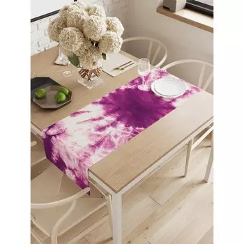 Дорожка на стол «Оптические разводы», оксфорд, размер 40х145 см