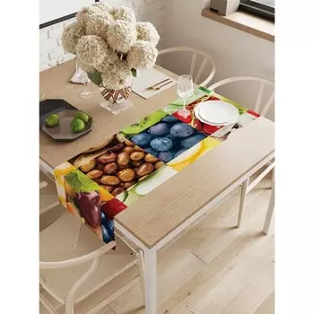 Дорожка на стол «Витаминный рай», оксфорд, размер 40х145 см