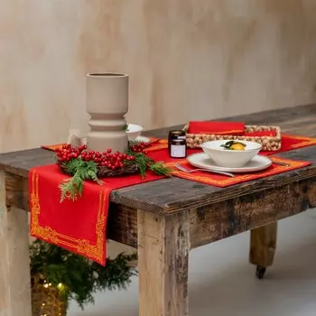 Дорожка сервировочная «Барфи», размер 40х140 см