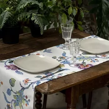 Дорожка сервировочная «Самоа», размер 40х200 см, цвет фиолетовый