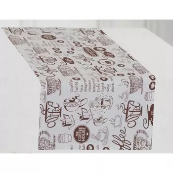 Дорожка столовая Coffee, размер 40х140 см