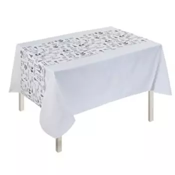 Дорожка столовая Loft, размер 40х140 см, цвет серый