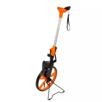 Дорожное колесо RGK Q64 775366, d 32 см, шаг 0.1 м, телескопическая рукоятка, ЖК-дисплей