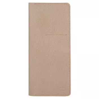 Дорожное Кошелек, закрывается на магнит, 6 карманов, цвет капучино 10,5х22,5х0,5см