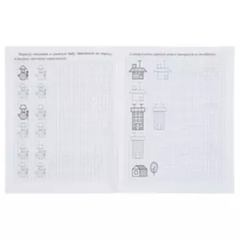 Дошкольный тренажёр. Прописи «Готовим руку к письму по клеточкам», для детей 5-6 лет