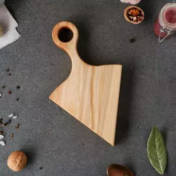 Доска для пиццы, 25х15 см, массив ясеня