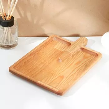 Доска - блюдо деревянная для подачи сервировочная Adelica «Лопата», 2516,71,8 см, пропитано минеральным маслом, берёза