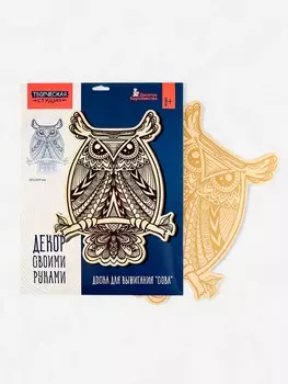 Доска для выжигания «Сова»