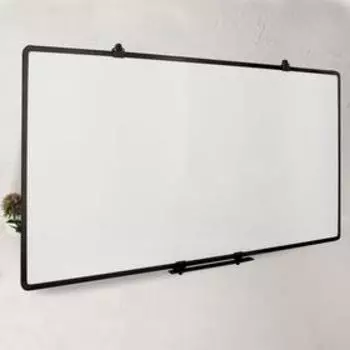 Доска двухстороняя магнитно-маркерная , с поверхностью под мел, размер 100*180 см.