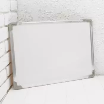 Доска двусторонняя, пробковая и магнитно-маркерная, 50 × 35 см