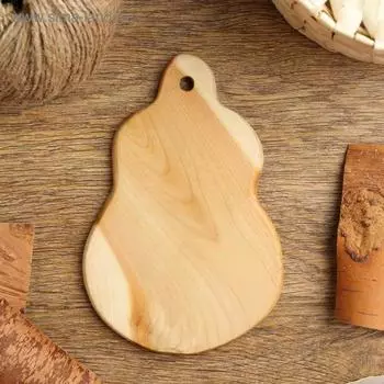 Доска "Груша" 18 см, можжевельник