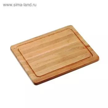 Доска кухонная, квадратная, темная