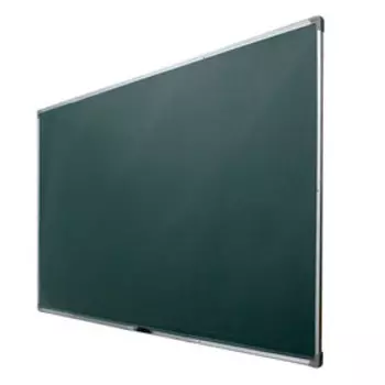 Доска магнитная односторонняя 200×100 см под мел, с полочкой под маркер, уценка