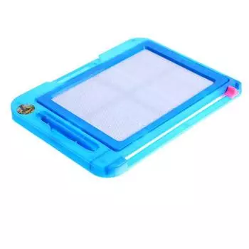 Доска магнитная с чёрной крошкой, цвета МИКС, рабочее поле: 18 × 13 см