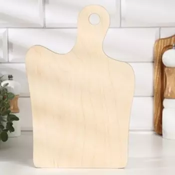 Доска разделочная 30х20х0,4 см, декоративная