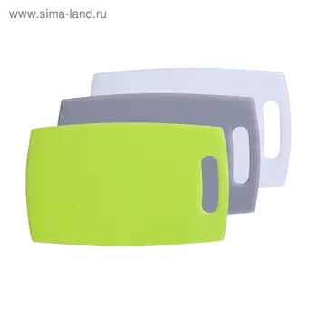 Доска разделочная 3522см, пластик, МИКС
