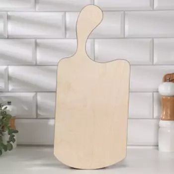 Доска разделочная 40х17,7х0,4 см, декоративная