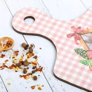 Доска разделочная «Бабуле», 15 × 24,7 см